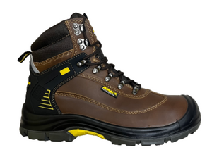 Impact protection laced safety boot