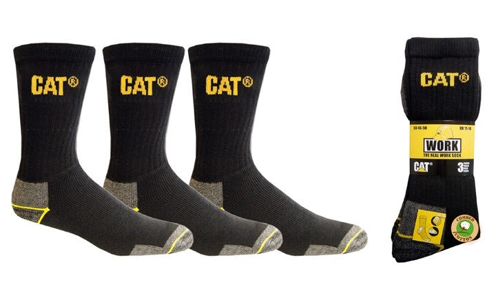 Cat work socks (3 pairs)